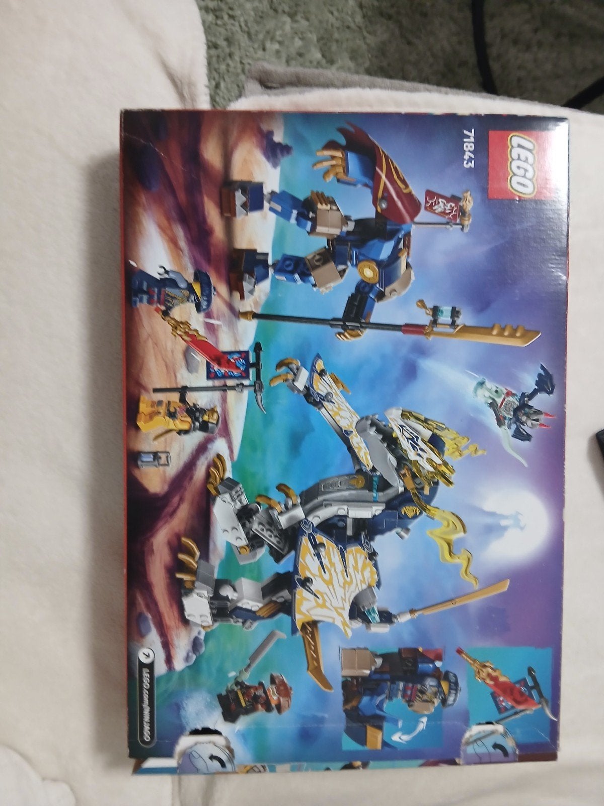 dragon rising lego