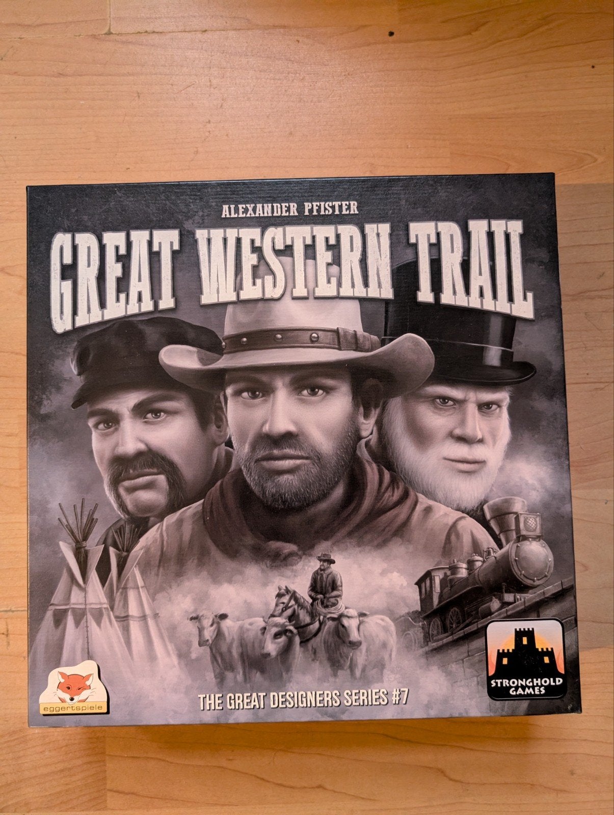 Great Western Trail Bordspel - Zo goed als nieuw, Hobby en Vrije tijd, Gezelschapsspellen | Bordspellen, Een of twee spelers, Ophalen of Verzenden