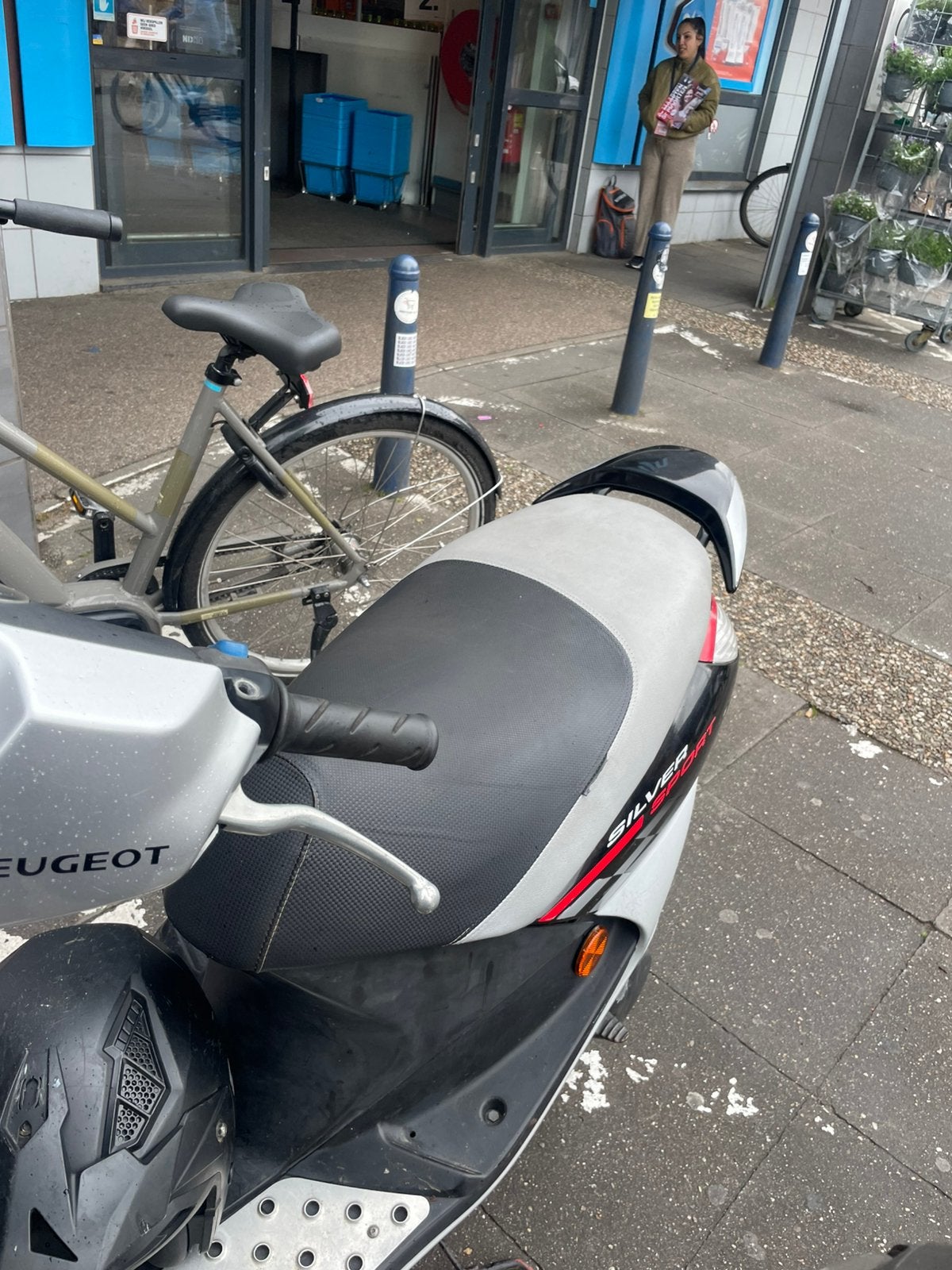 Peugeot vivacity sportline 2006 scooter starten en lopen, Fietsen en Brommers, Scooters | Peugeot, Ophalen, Zo goed als nieuw