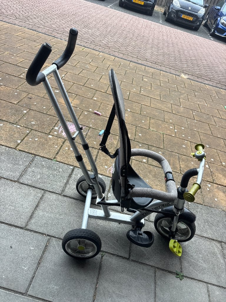 Kinderfiets, Ophalen, Gebruikt, Duwstang