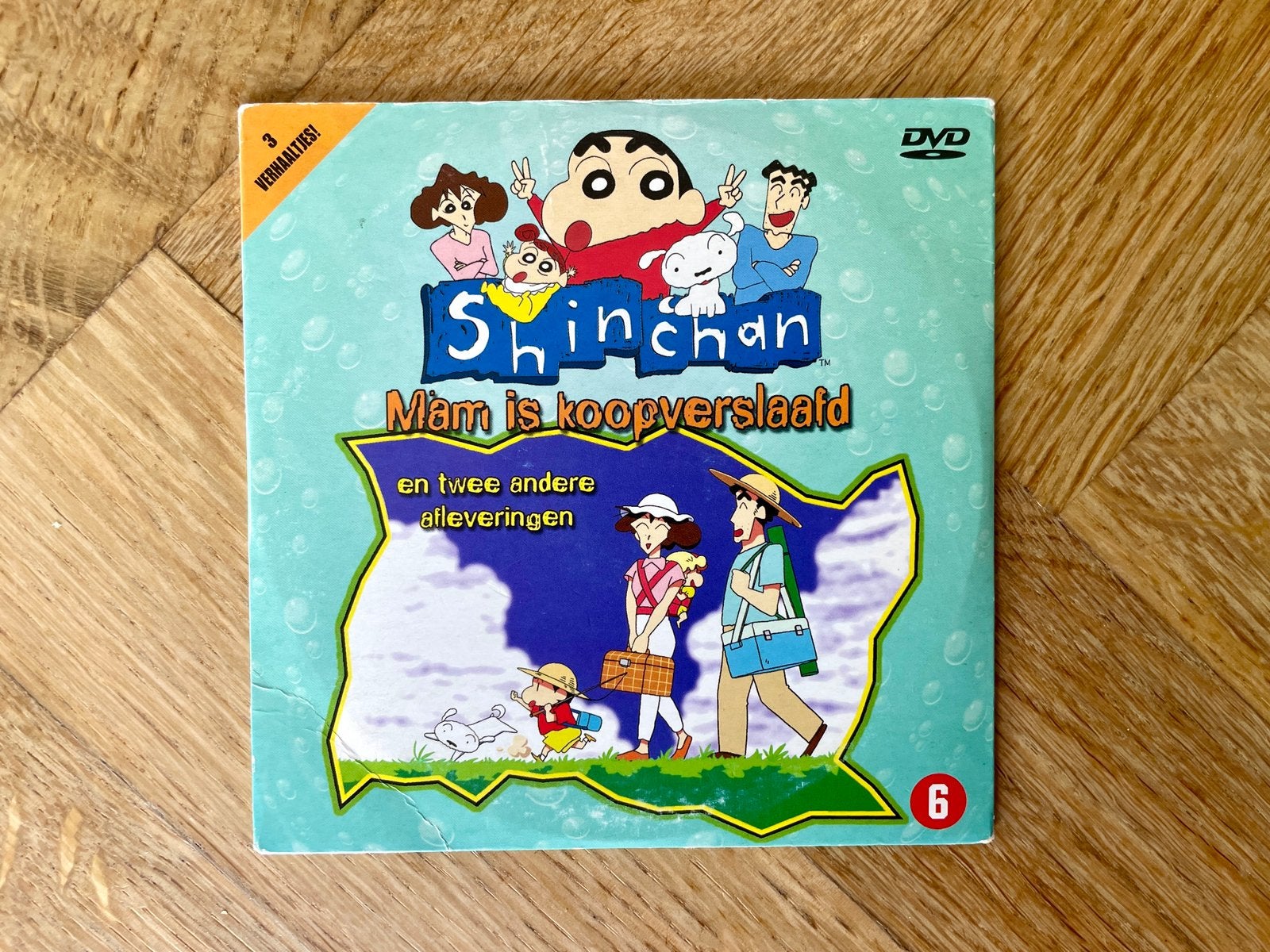 Shinchan - Mam is Koopverslaafd (krasvrij, met NL), Tekenfilm, Anime (Japans), Zo goed als nieuw, Vanaf 6 jaar