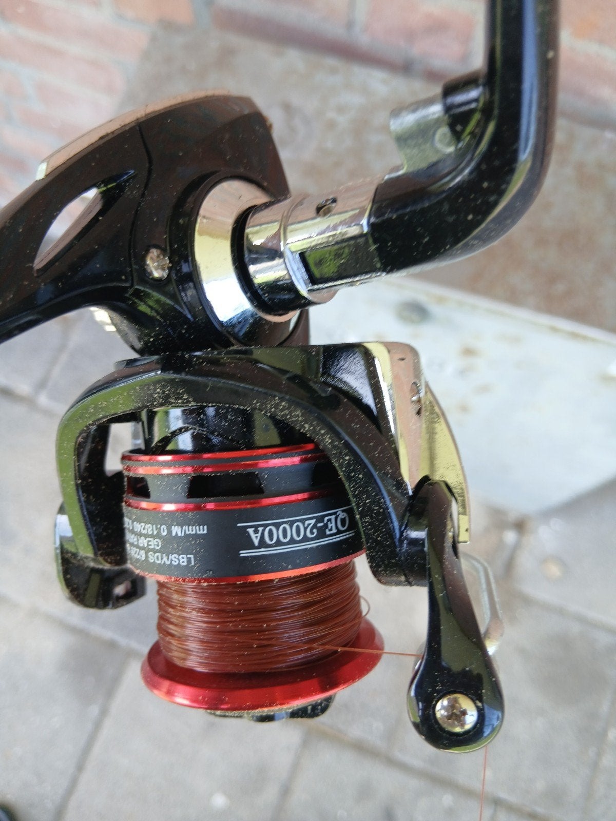 GOTURE Aquila Werphengel met Molen QE-2000A, Ophalen