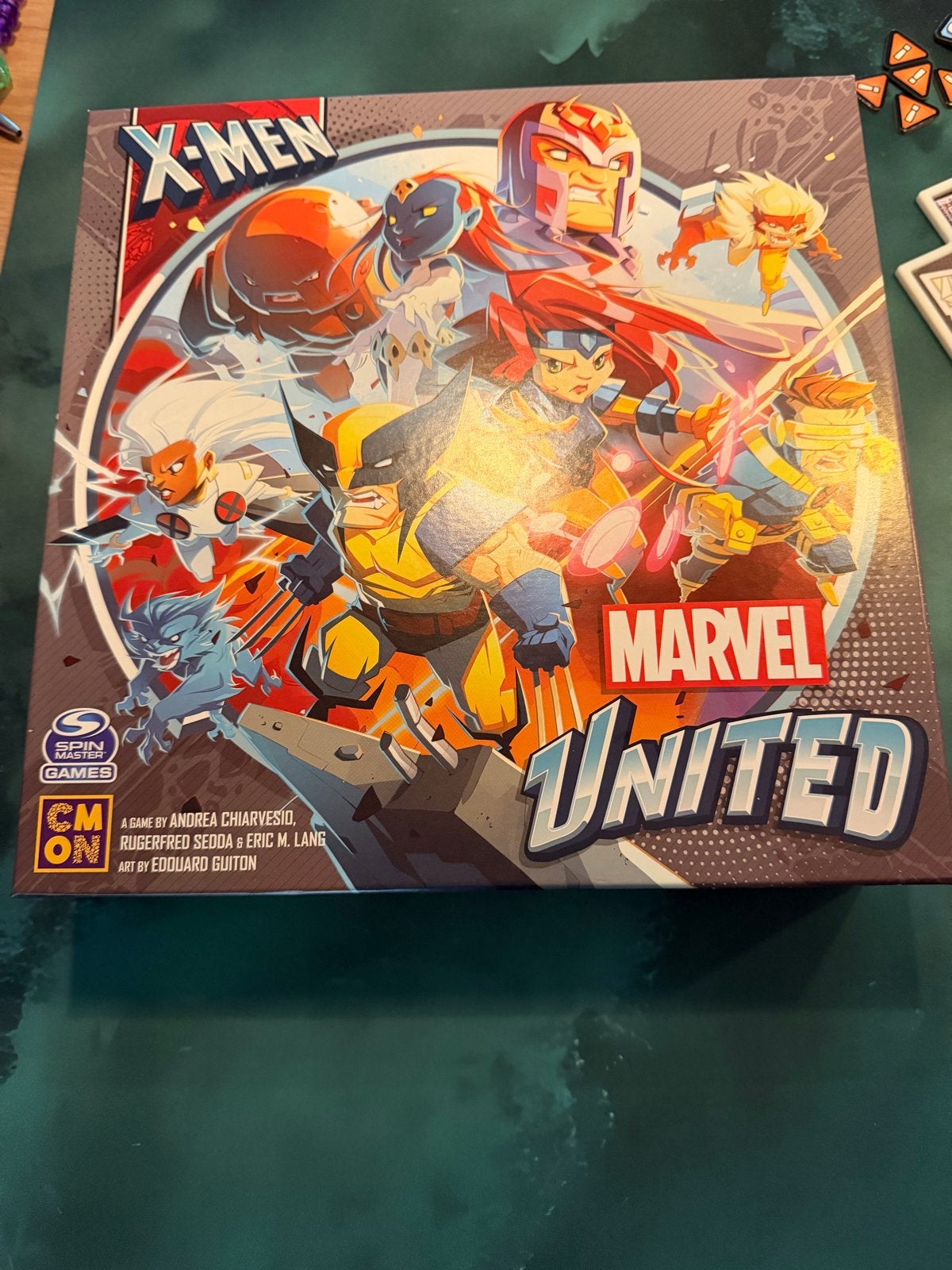 Marvel United: X-Men Bordspel - Nieuwstaat, Een of twee spelers, Verzenden, Nieuw