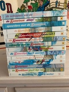 14 Kameleon boeken ' geel vakje rode K' serie, Boeken, Ophalen of Verzenden, Zo goed als nieuw, Hotze de Roos, Fictie