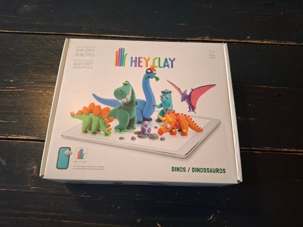 Hey Clay Dinos: Creatieve Kleiset voor Kinderen, Ophalen of Verzenden, Nieuw, Knutselen