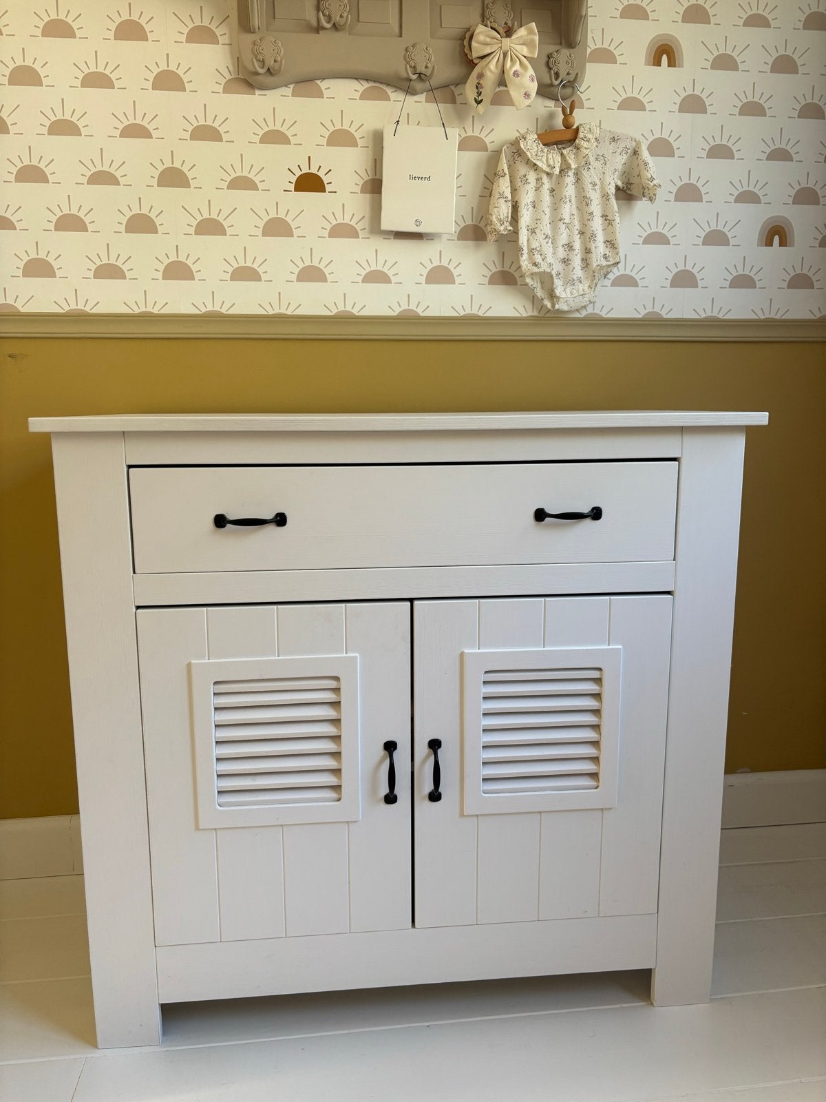 The Wood Factory Commode, Ophalen, 50 tot 70 cm, Zo goed als nieuw, 75 tot 100 cm