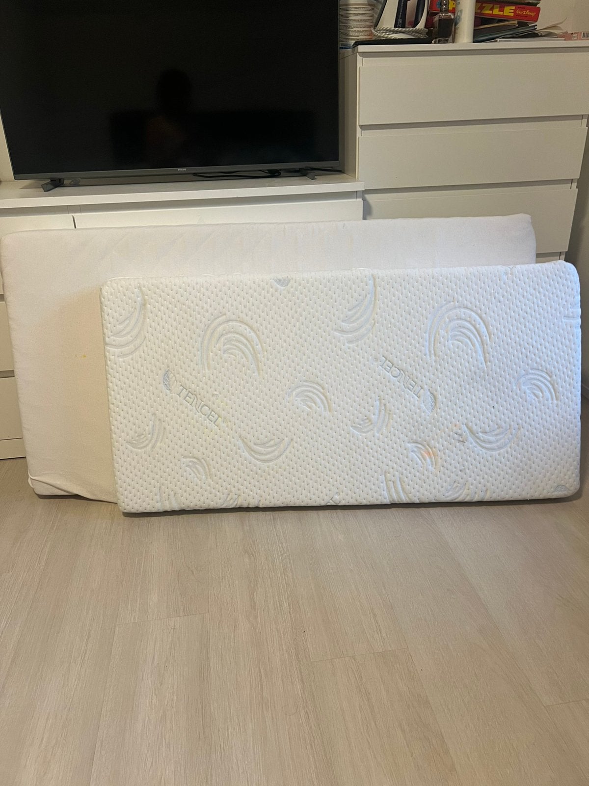 Peutermatras wasbaar hoes, Ophalen, 30 tot 80 cm, Gebruikt, Radiator