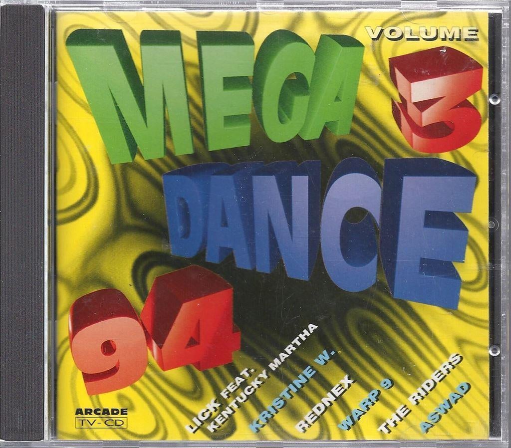 cd van Mega Dance '94 vol 3, Cd's en Dvd's, Cd's | Dance en House, Gebruikt, Disco, Ophalen of Verzenden