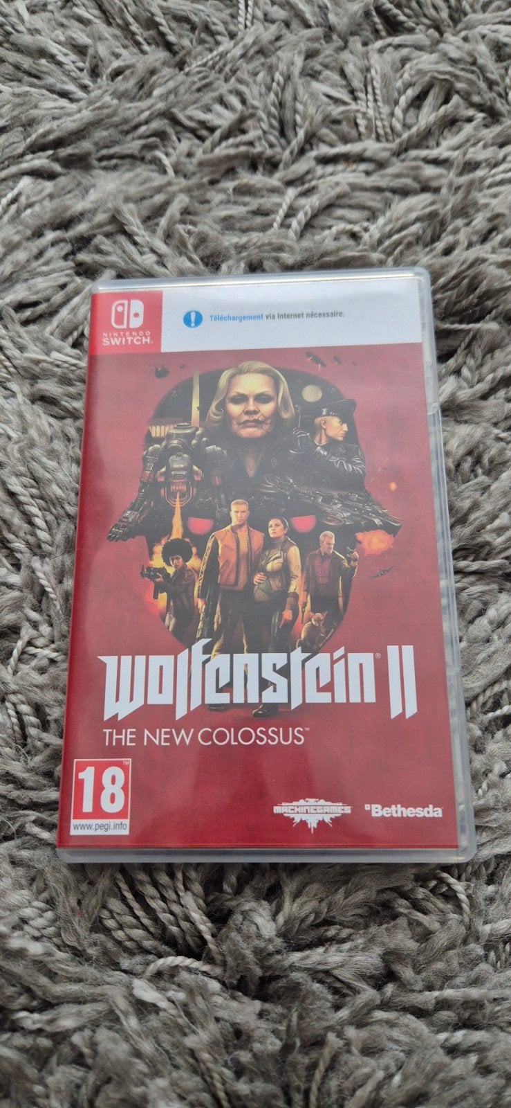 Wolfenstein II: The New Colossus - Nintendo Switch, Spelcomputers en Games, Vanaf 18 jaar, Shooter, 1 speler, Ophalen of Verzenden