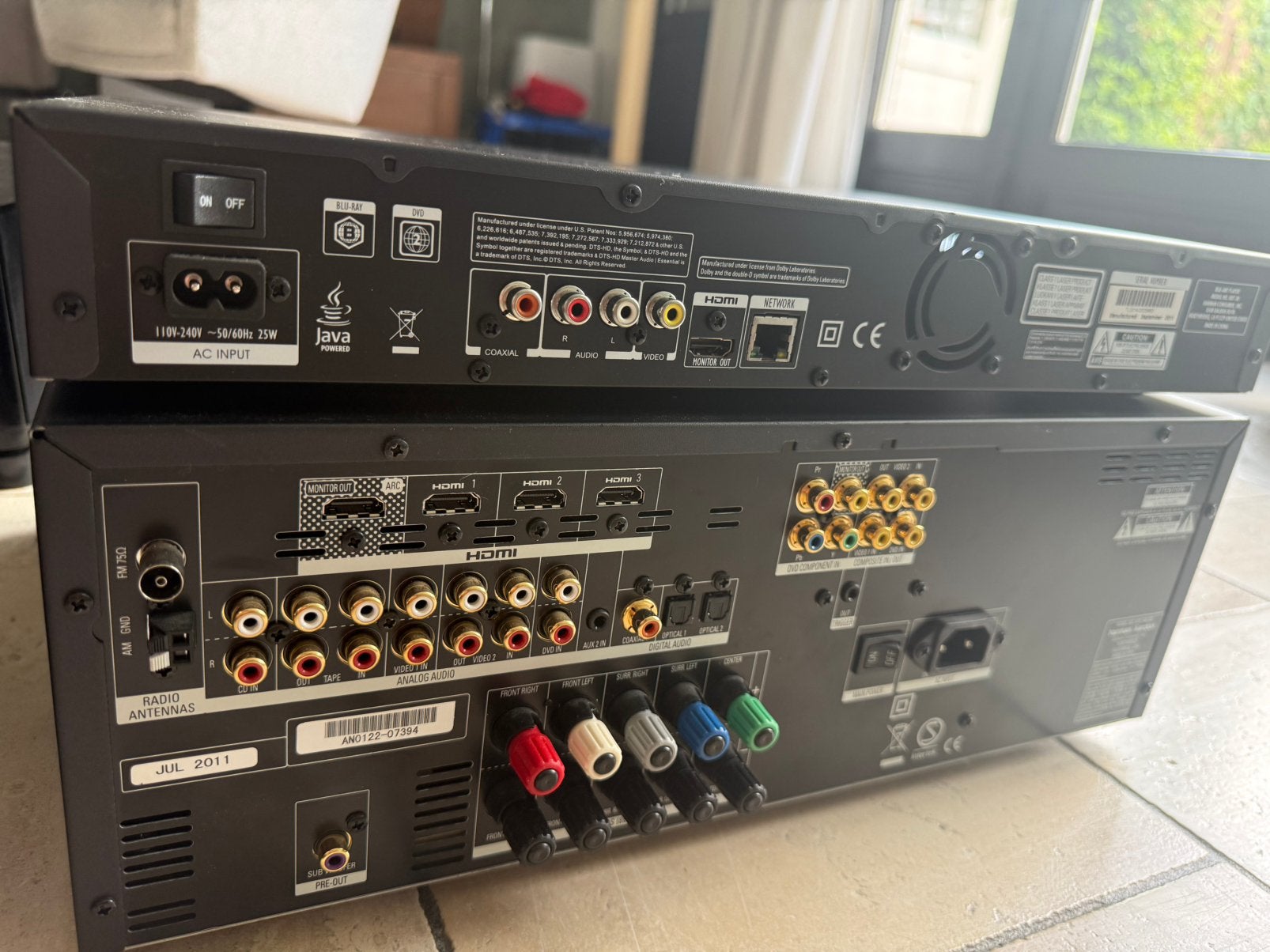 Harman Kardon homecinemaset 5.1, Blu-ray-speler, 70 watt of meer, Zo goed als nieuw, 5.1-systeem