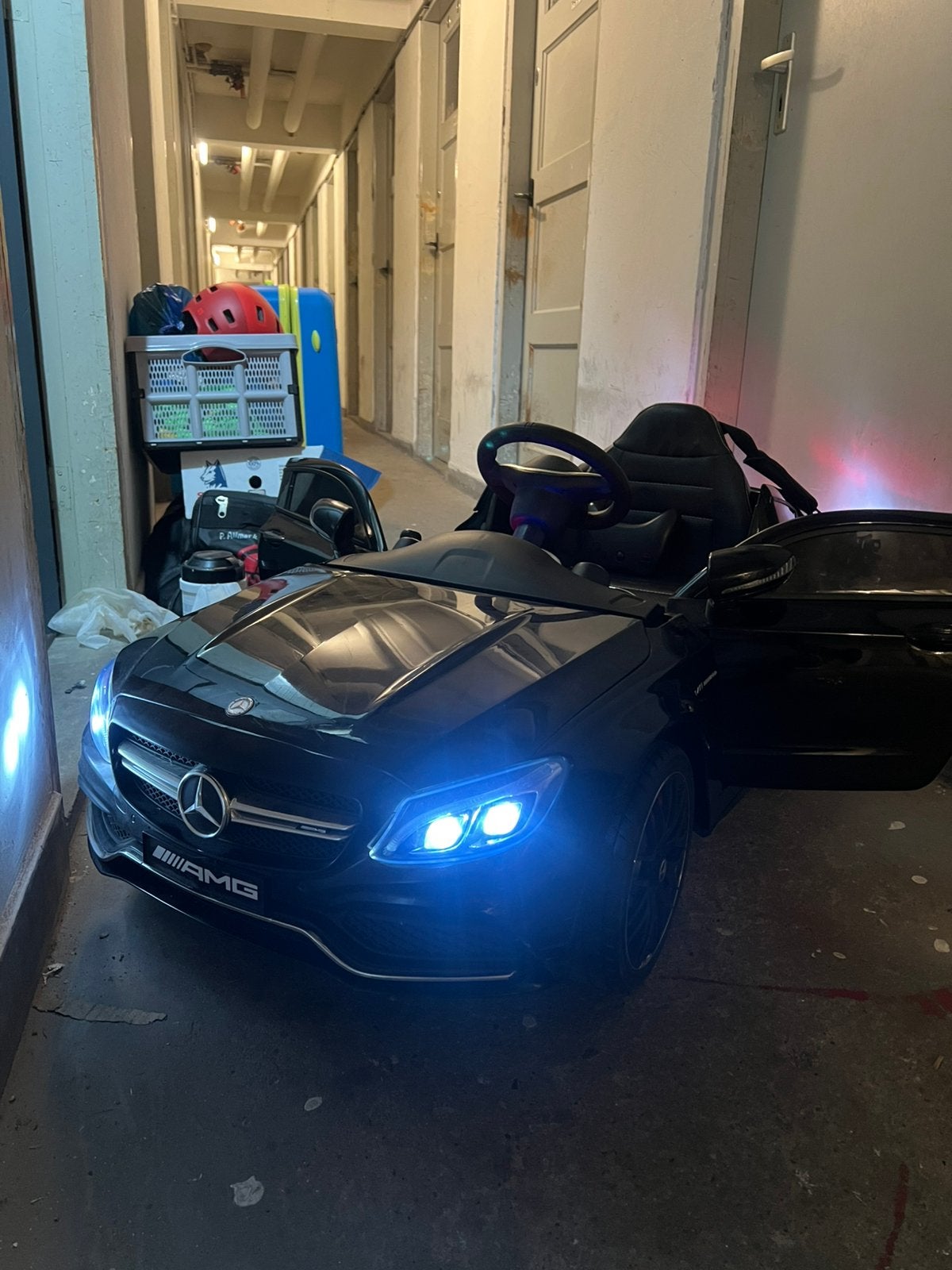 Kınder auto, Gebruikt