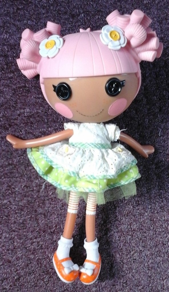 Lalaloopsy Blossom Flowerpot pop met mooi roze haar (33 cm), Ophalen, Zo goed als nieuw, Overige typen