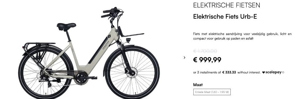 accu - Moma Bikes 36V 13Ah (468Wh) lithium-ion accu, Fietsen en Brommers, Zo goed als nieuw