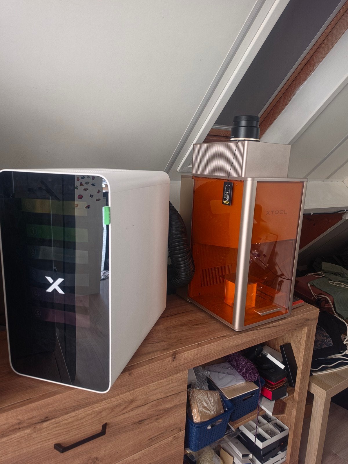 Xtool F2 Ultra UV Laser graveermachine, Ophalen of Verzenden, Zo goed als nieuw, Xtool