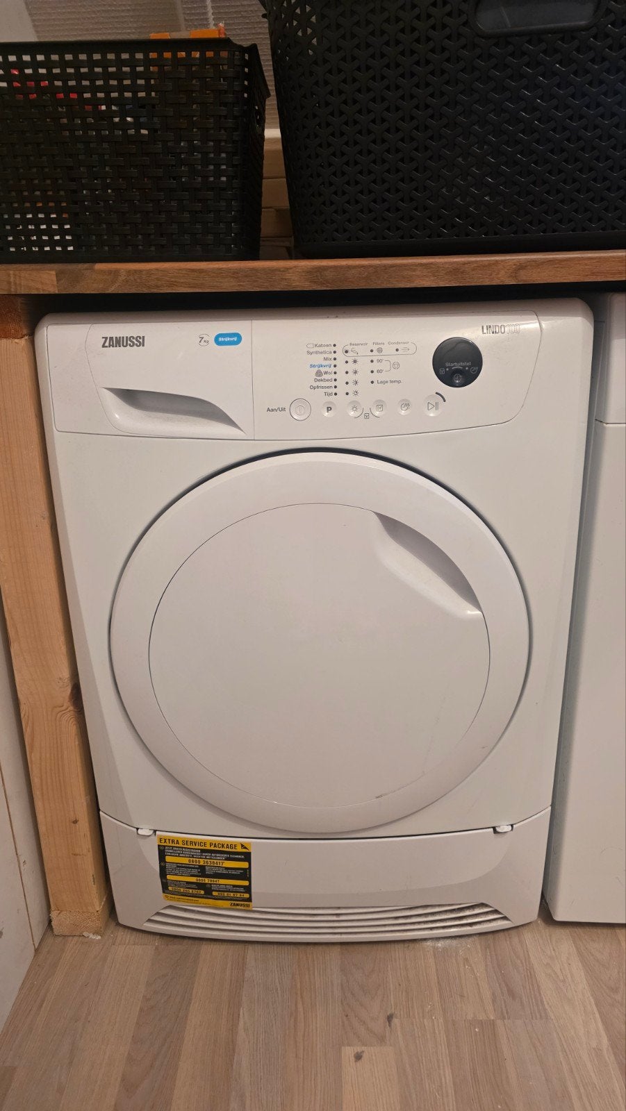 Zanussi Condensdroger 7kg, Ophalen of Verzenden