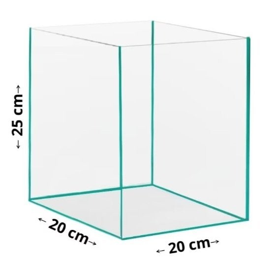 volglas aquarium 25x20x20 cm, Info@aquadeco.nl, Nieuw, Overige merken, Ophalen of Verzenden