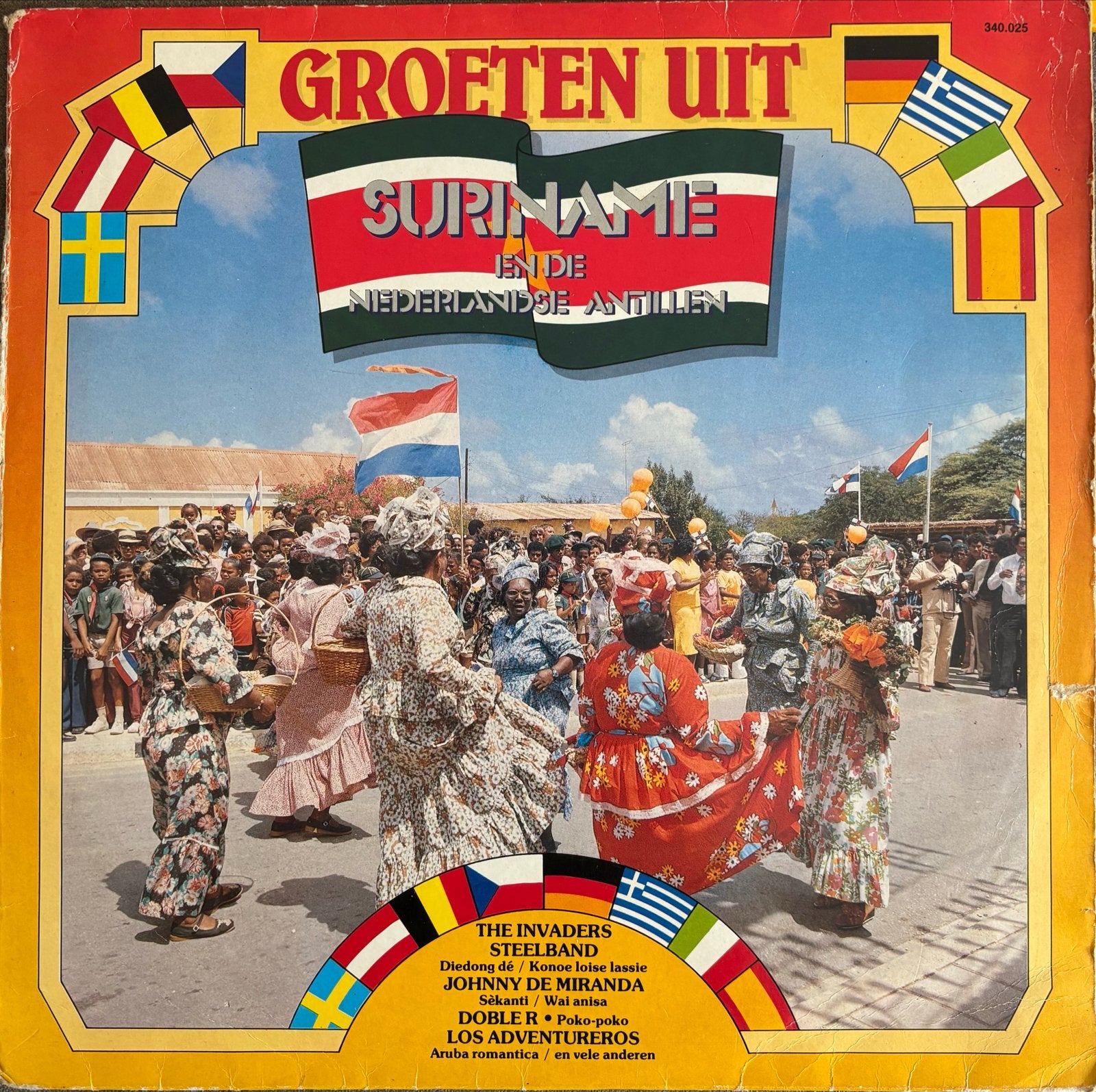 Groeten uit Suriname en de Nederlandse Antillen LP, Complilatie, Verzenden, Gebruikt, 12 inch