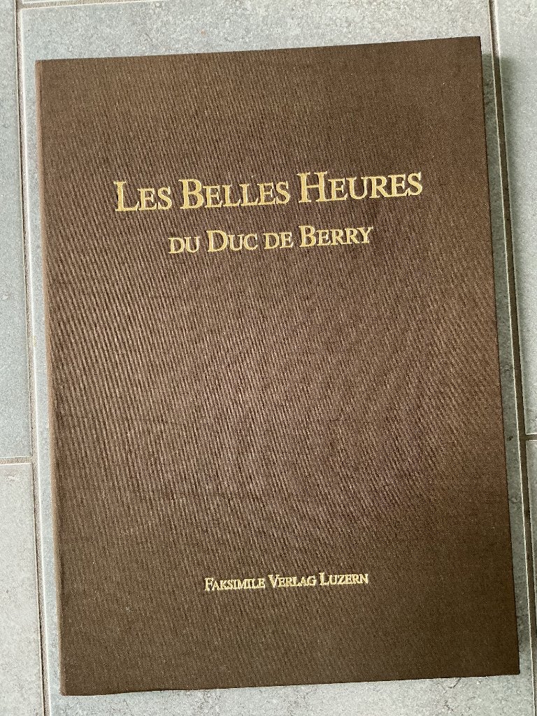 The belles heures of Jean Duke of Berry, Ophalen of Verzenden, Zo goed als nieuw, Zie beschrijving, Schilder- en Tekenkunst