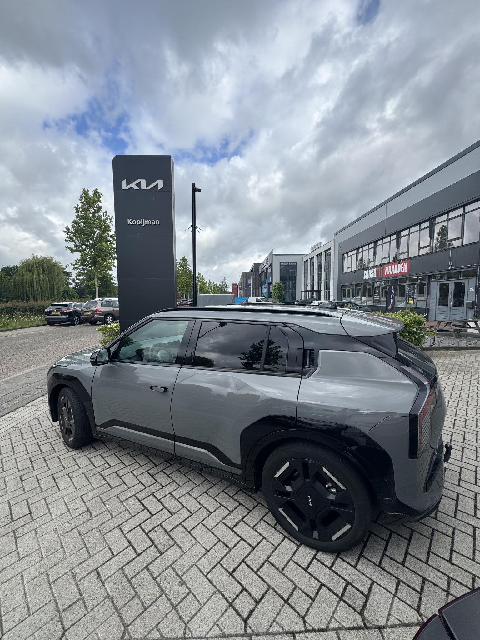 Kia EV3 GT-PlusLine 81.4 kWh Trekhaak 12.000 KM, Auto's, Kia, 33 min, Origineel Nederlands, 204 pk, 1000 kg