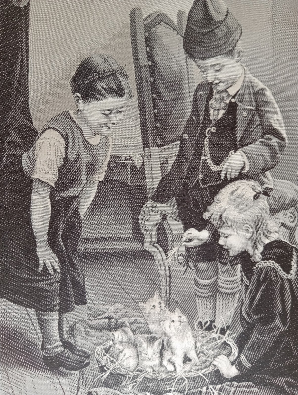 Zijde Wever Neyret Frères uit Saint-Étienne, Frankrijk., Ophalen of Verzenden