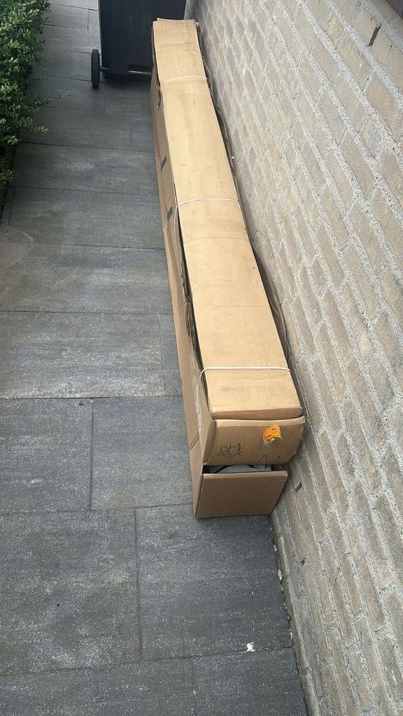 1 Nieuwe Elektrische Witte Rolluik, Ophalen, Wit, Nieuw, 200 cm of meer