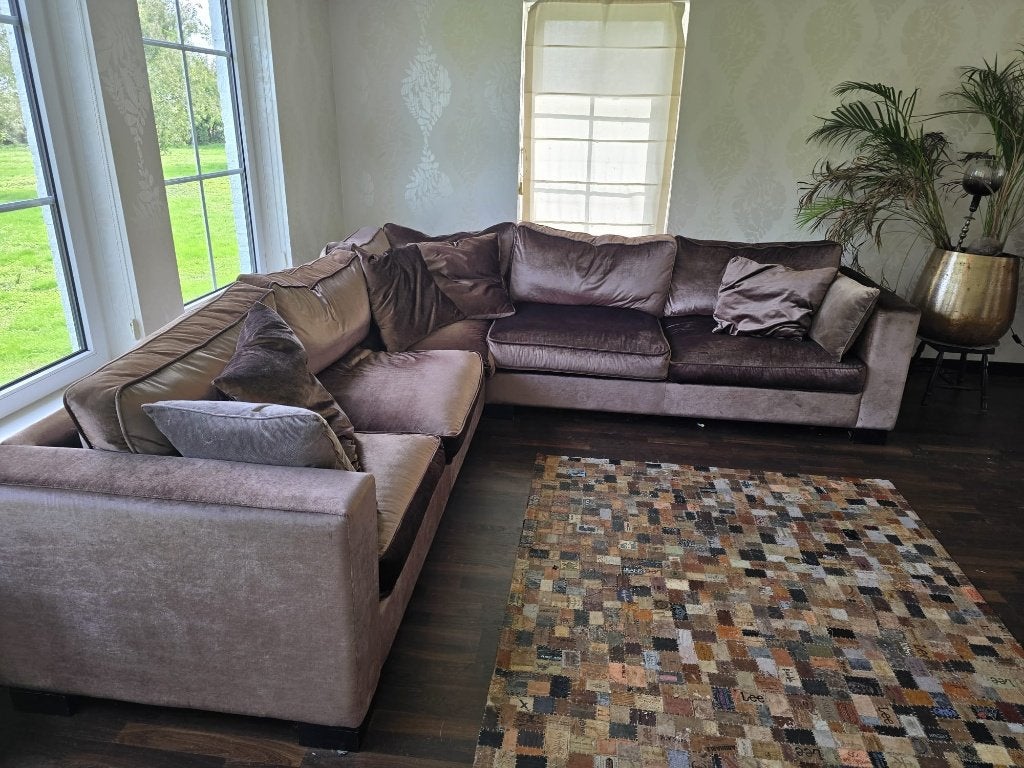 Bank en loveseat set, Ophalen, Overige materialen, 250 tot 300 cm, Gebruikt