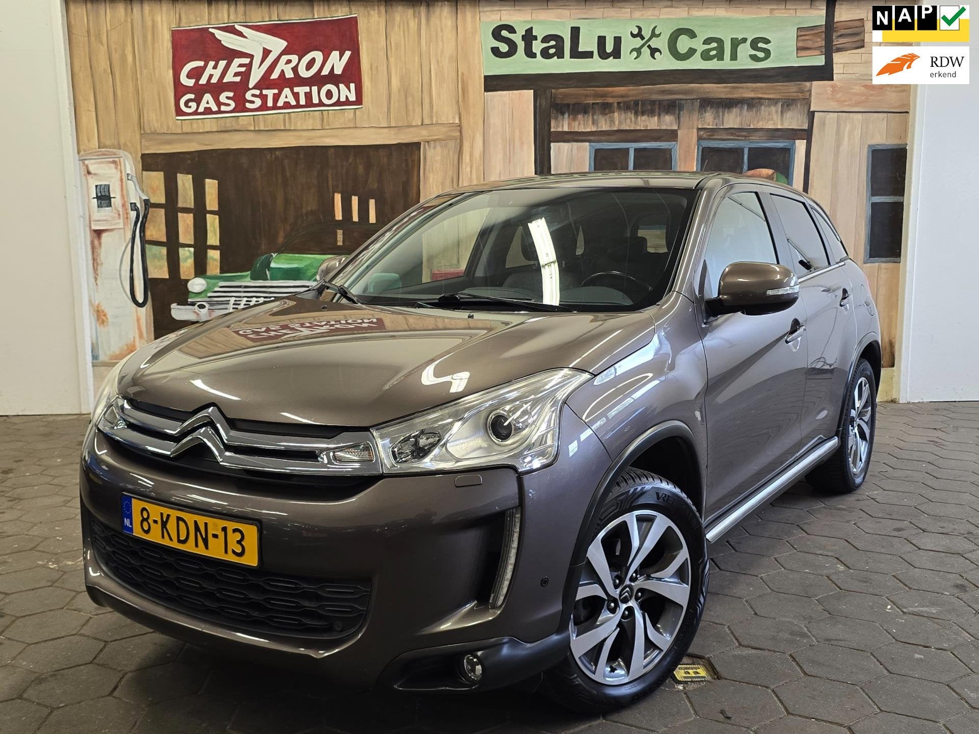 Citroen C4 Aircross 1.6 Exclusive/NAVI/CRUISE/AIRCO/N.A.P/, Auto's, Citroën, Voorwielaandrijving, Euro 5, Stof, Zwart