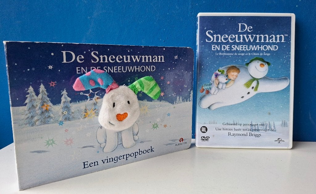 Sneeuwhond boek en dvd/Raymond Briggs, Ophalen of Verzenden, Gelezen, Fictie algemeen
