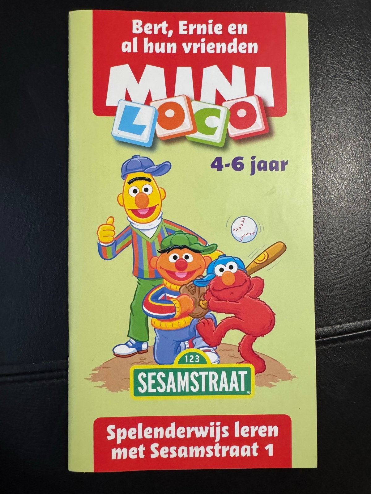 Mini Loco Sesamstraat: Spelenderwijs Leren (4-6 jaar), Boeken, Ophalen of Verzenden, Zo goed als nieuw, 3 tot 4 jaar