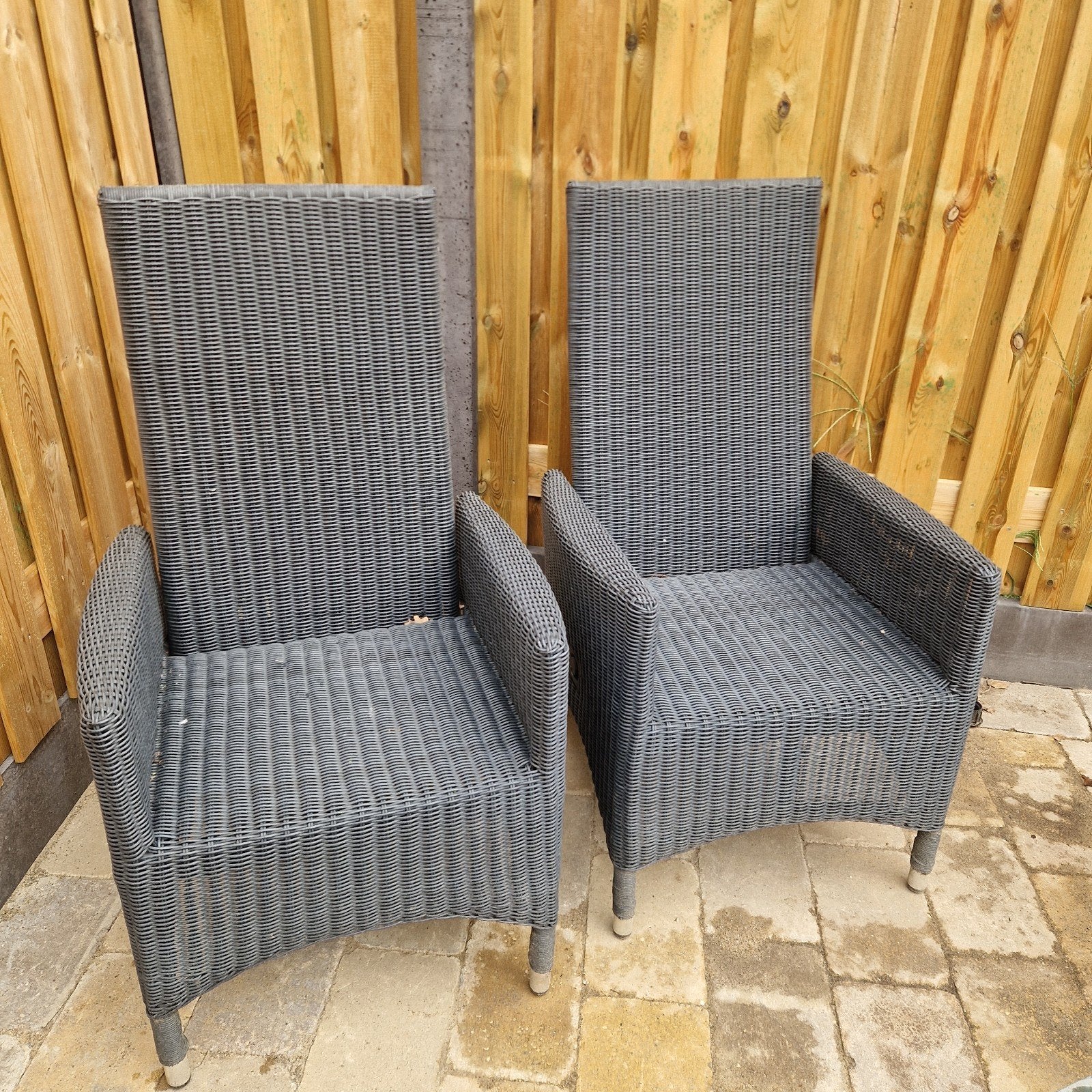 B7 Club Collection Tuinstoelen - 2 stuks, Tuin en Terras, Ophalen, Gebruikt, Wicker