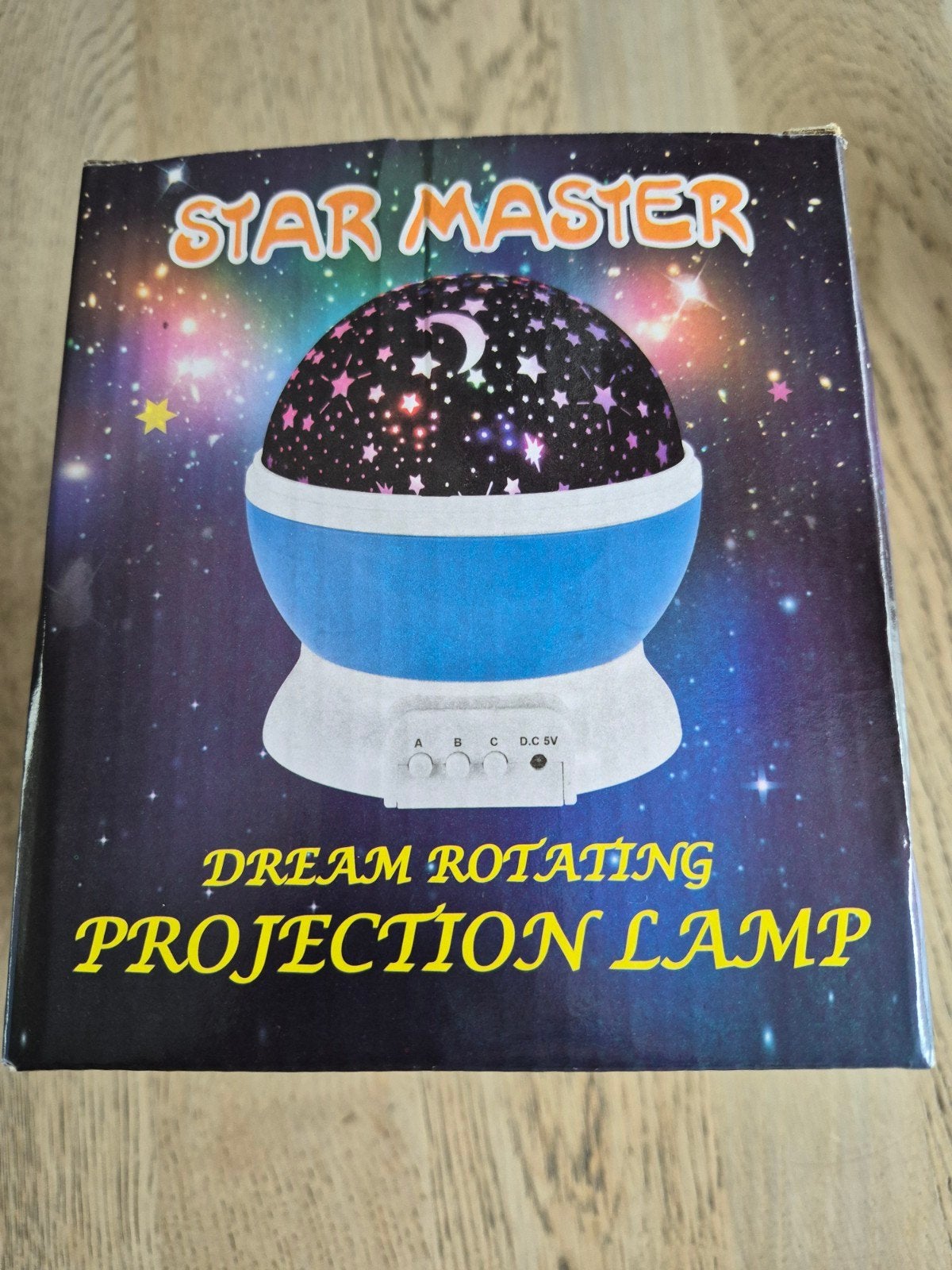 Star Master Projectie Lamp - Droom Rotatie Nachtlamp, Ophalen, Gebruikt