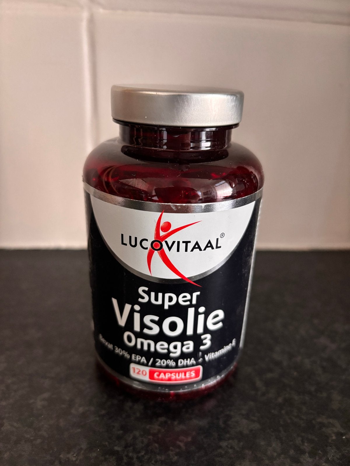 Lucovitaal Super Visolie Omega 3 - 120 capsules, Ophalen of Verzenden, Nieuw, Overige typen
