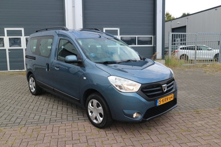Dacia Dokker 1.2 TCe Lauréate (bj 2013), Voorwielaandrijving, Euro 5, Stof, Gebruikt