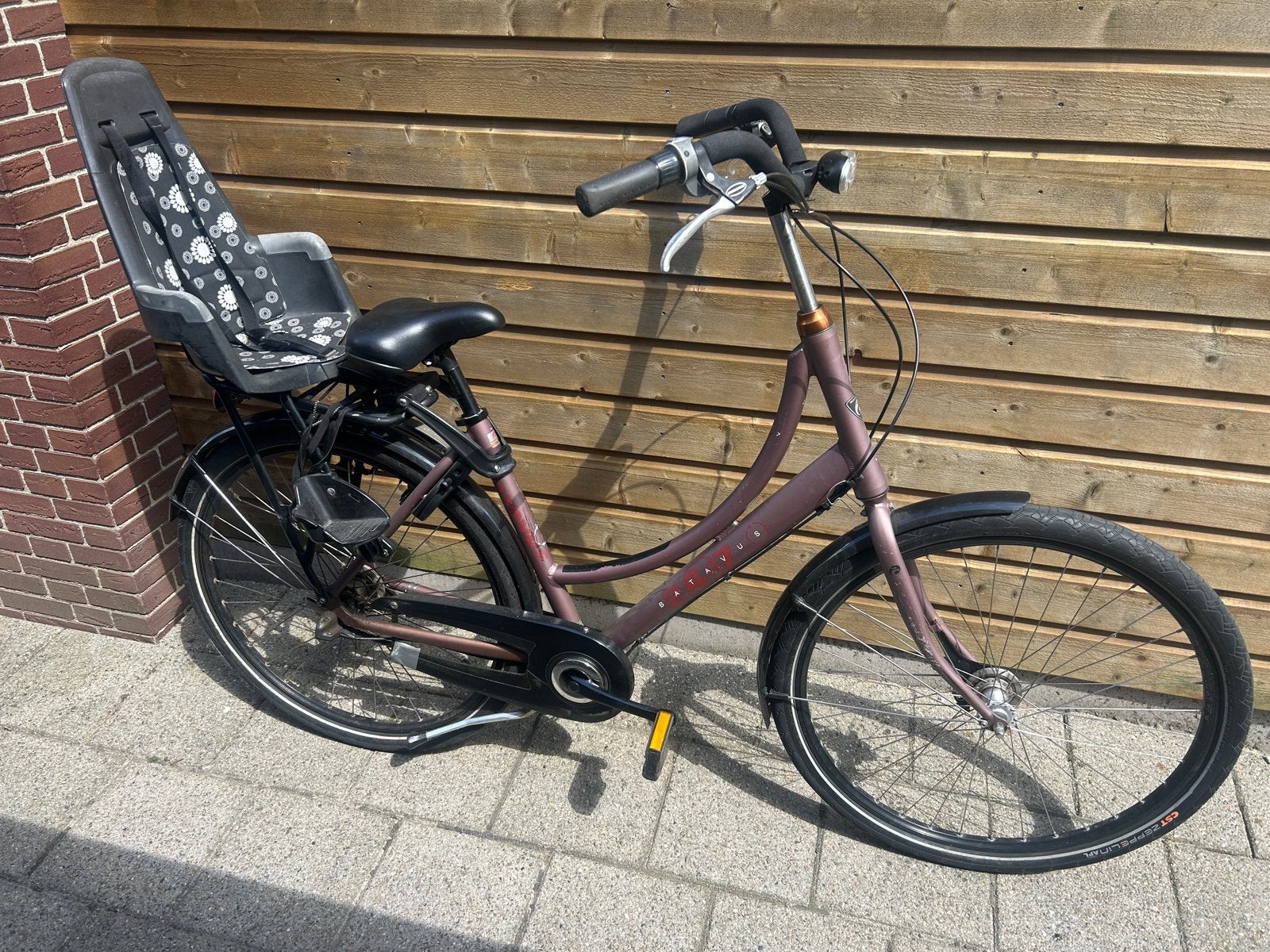 Batavus moederfiets, Fietsen en Brommers, Fietsen | Dames | Moederfietsen, Ophalen, Gebruikt, Versnellingen, Batavus