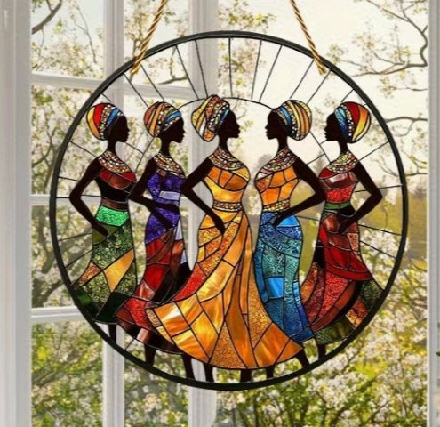 Raamhanger Afrikaanse vrouwen, Ophalen of Verzenden, Nieuw