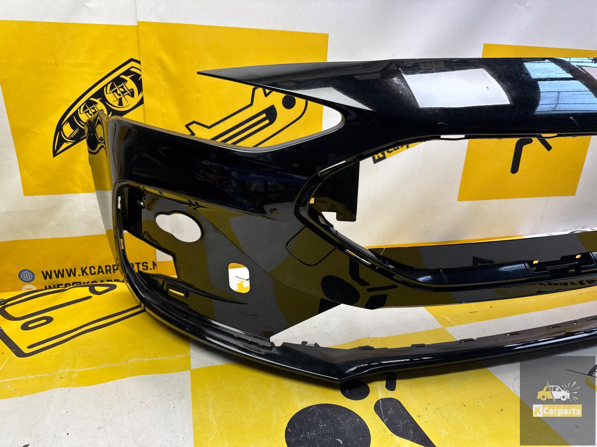 Ford Focus ST Voorbumper origineel JX7B-17757-S, Gebruikt, Info@ford.com, Ophalen of Verzenden, Ford