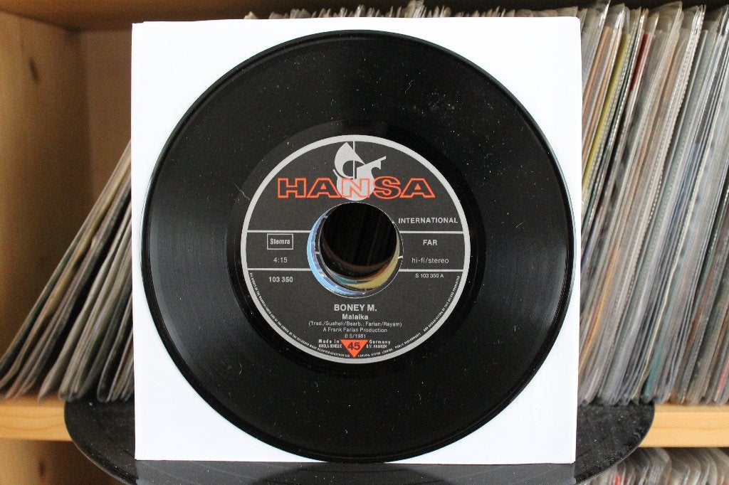 7" Single Boney M - Malaika / Consuela Diaz, Cd's en Dvd's, Gebruikt, Verzenden, 7 inch, Pop
