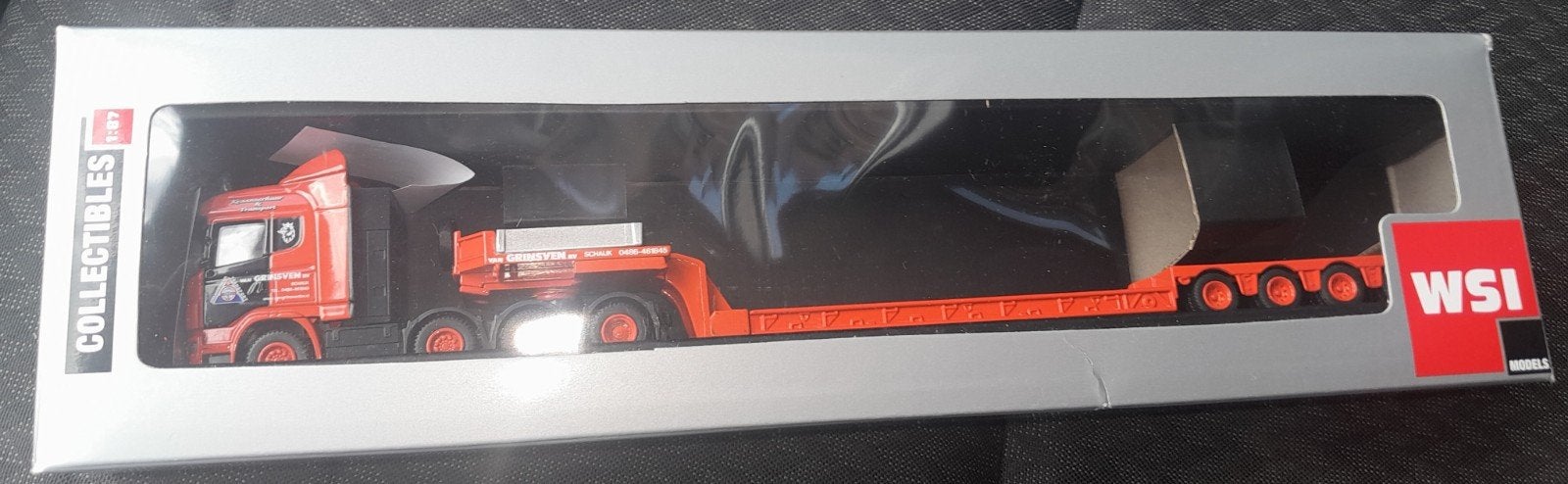 WSI Collectibles Scania R620 met dieplader, Ophalen of Verzenden, Nieuw, Overige merken