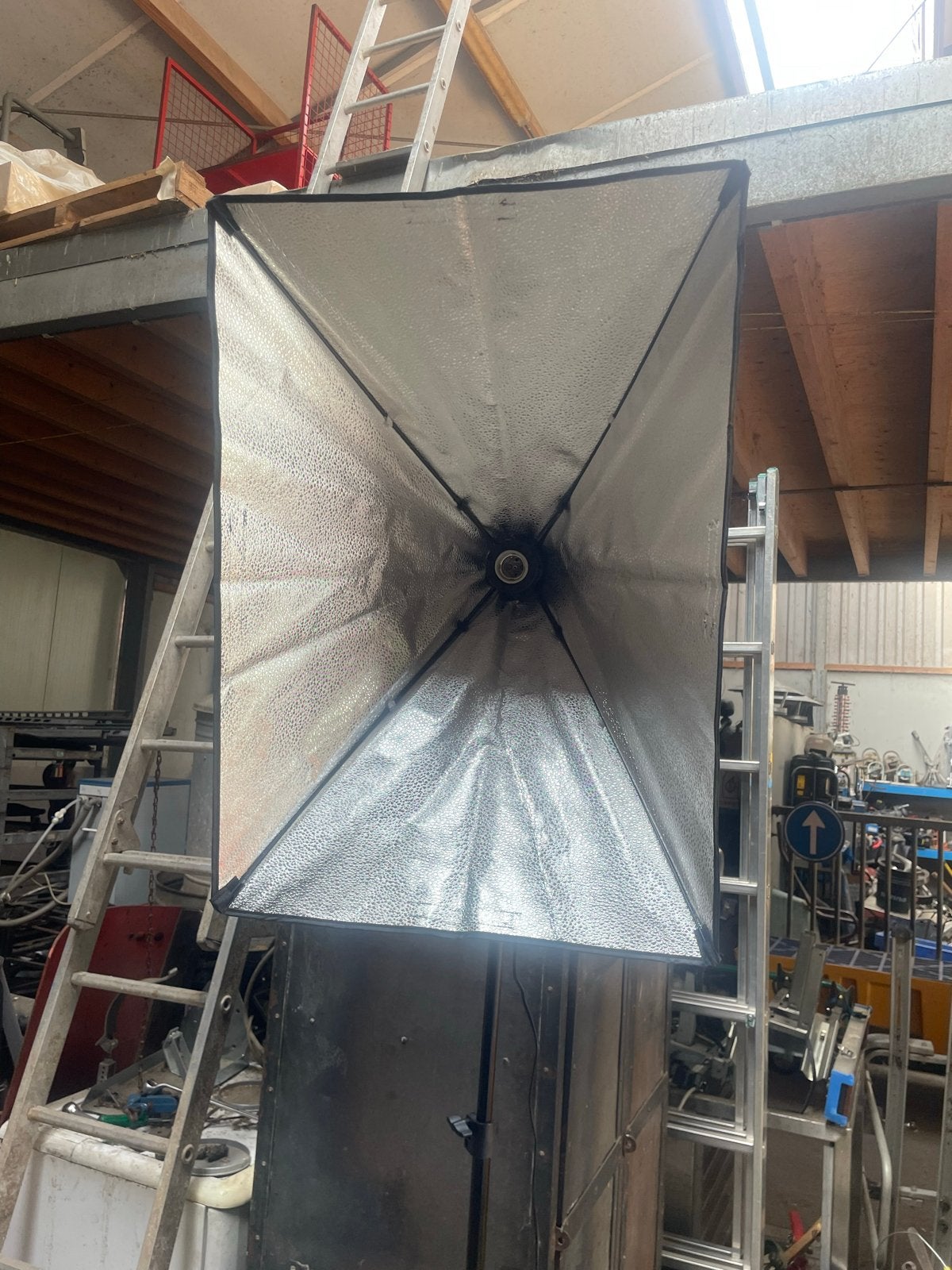 Bresser Softbox met Statief - Zo goed als nieuw, Ophalen, Zo goed als nieuw, Lamp of Flitsset