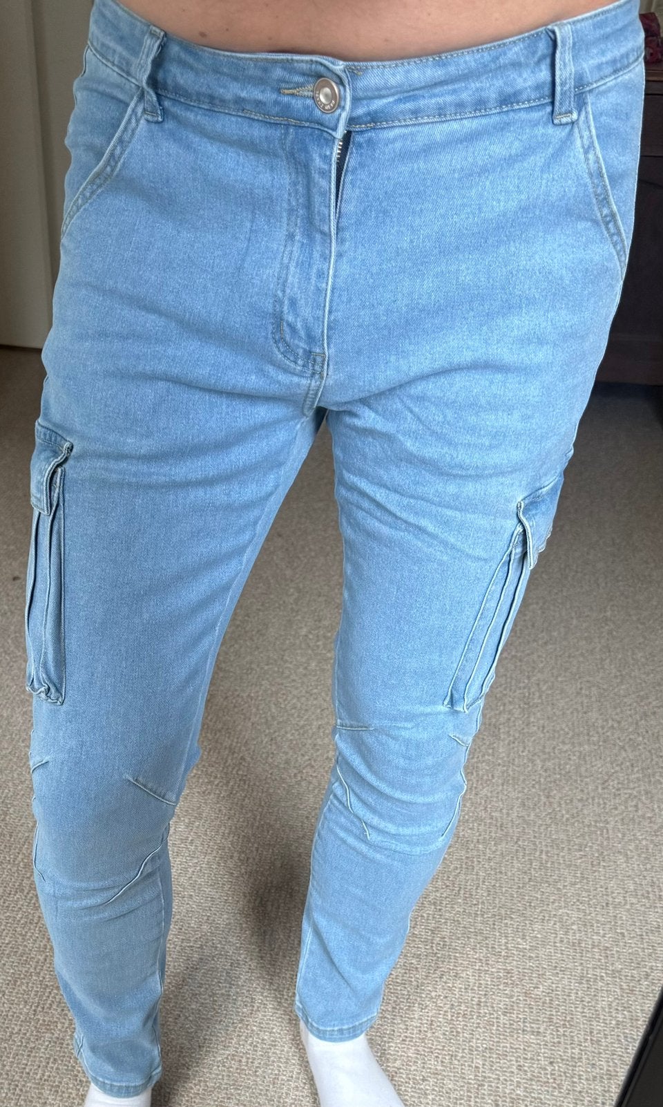 Slimfit stretch jeans size 32-34 nieuw, Kleding | Heren, Spijkerbroeken en Jeans, Ophalen of Verzenden, Nieuw, Blauw, W32 (confectie 46) of kleiner