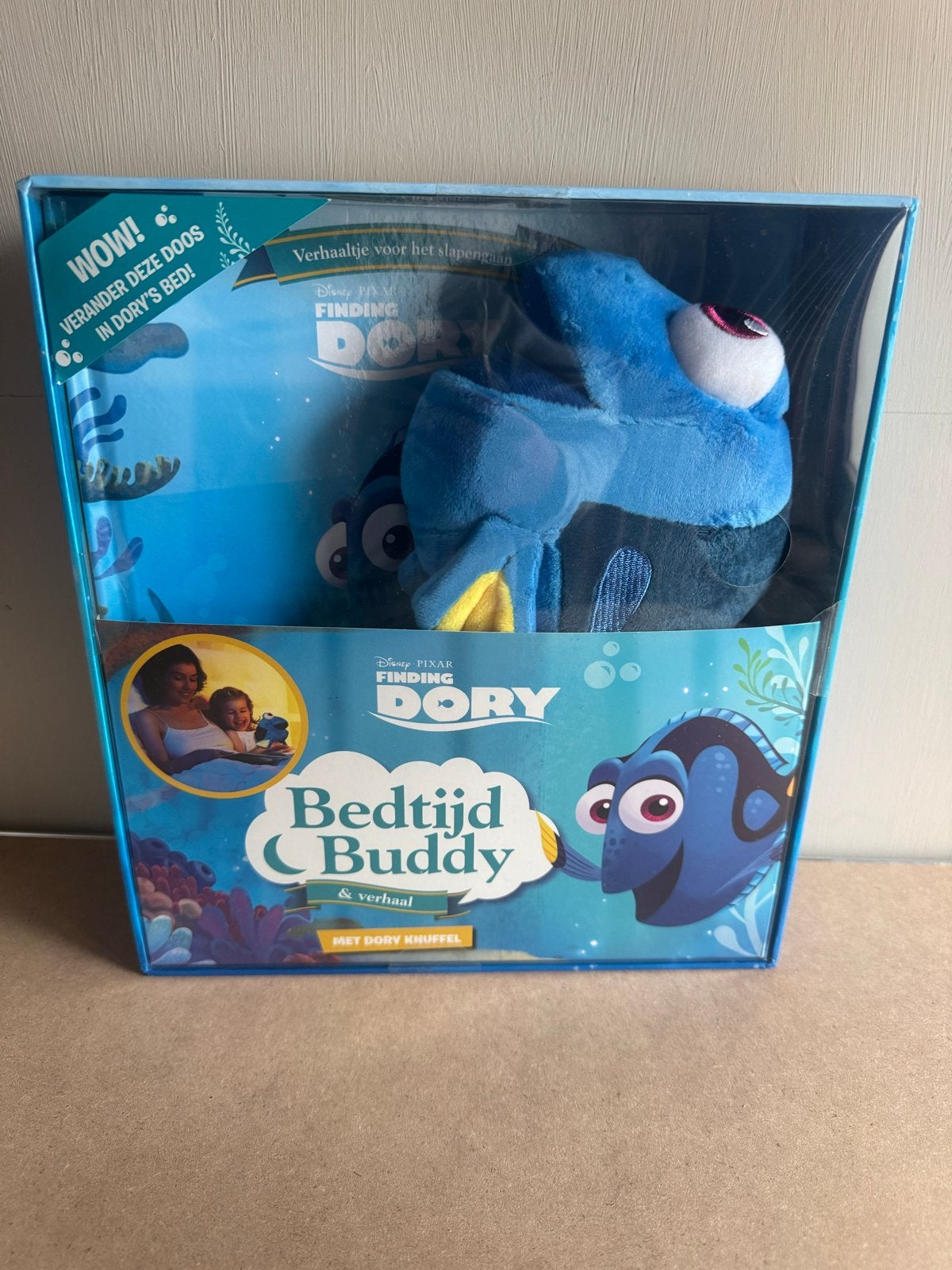 Finding Dory Bedtijd Buddy & Verhaal - Nieuw in doos, Met doos, Disney, Overige typen, Blauw