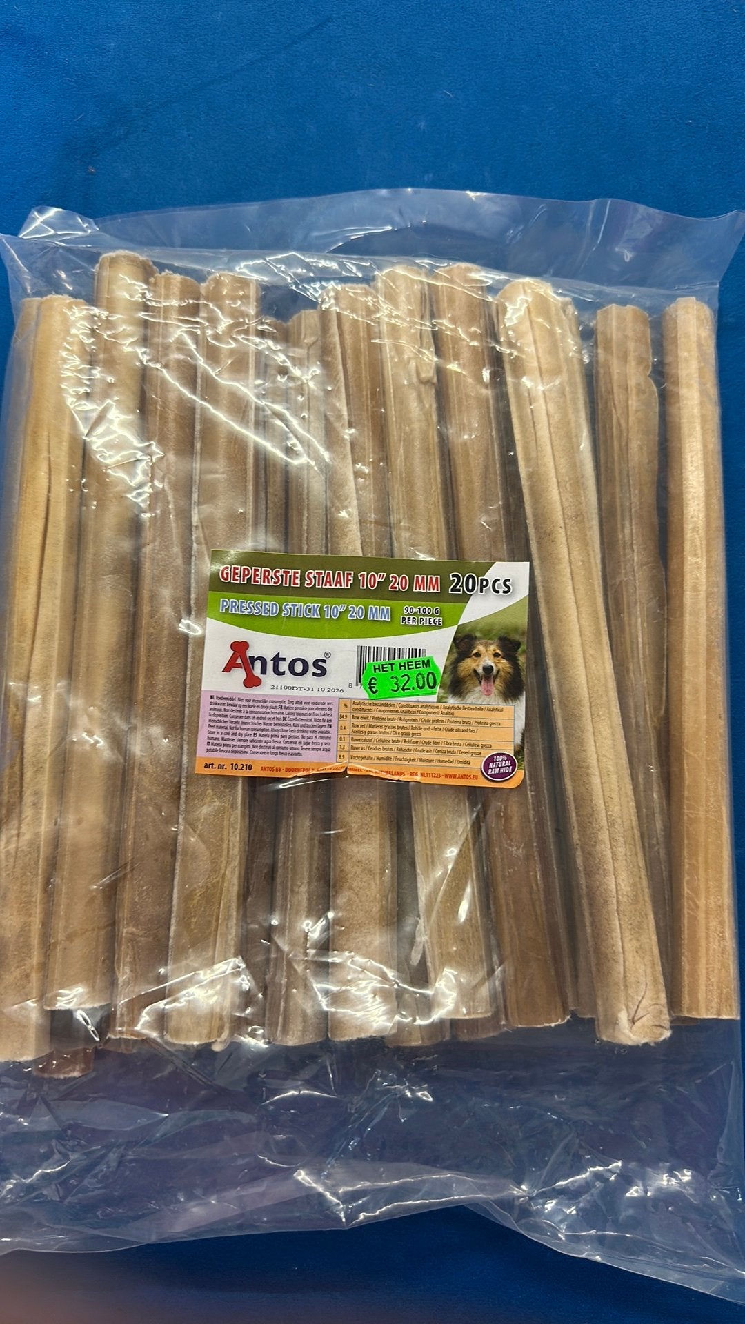 Buffelhuid kauwkluif hond, Ophalen of Verzenden
