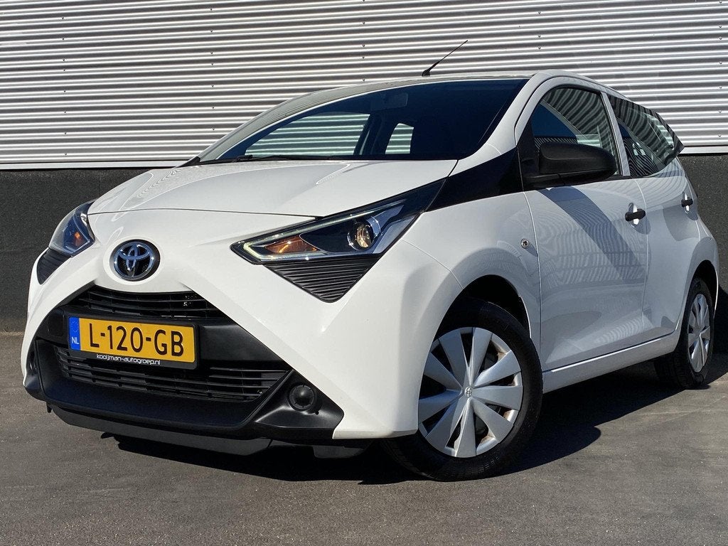 Toyota Aygo 1.0 VVT-i x-fun Nederlandse auto, start/stop sys, Voorwielaandrijving, Stof, Gebruikt, Euro 6