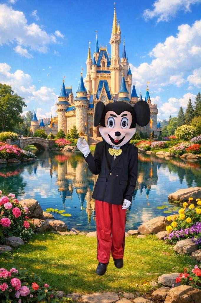Mickey Mousse, Ophalen of Verzenden, Zo goed als nieuw, Verjaardag