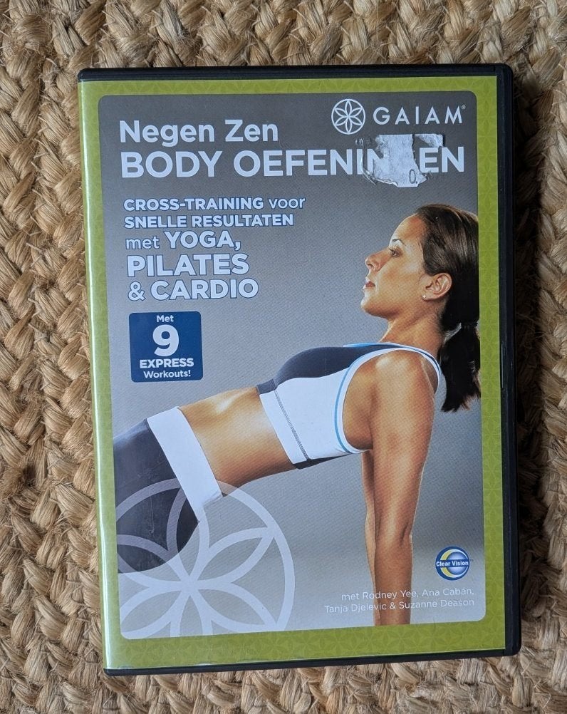 Dvd Gaiam Zen Body Toners (yoga, pilates en cardio), Cursus of Instructie, Alle leeftijden, Ophalen of Verzenden, Zo goed als nieuw