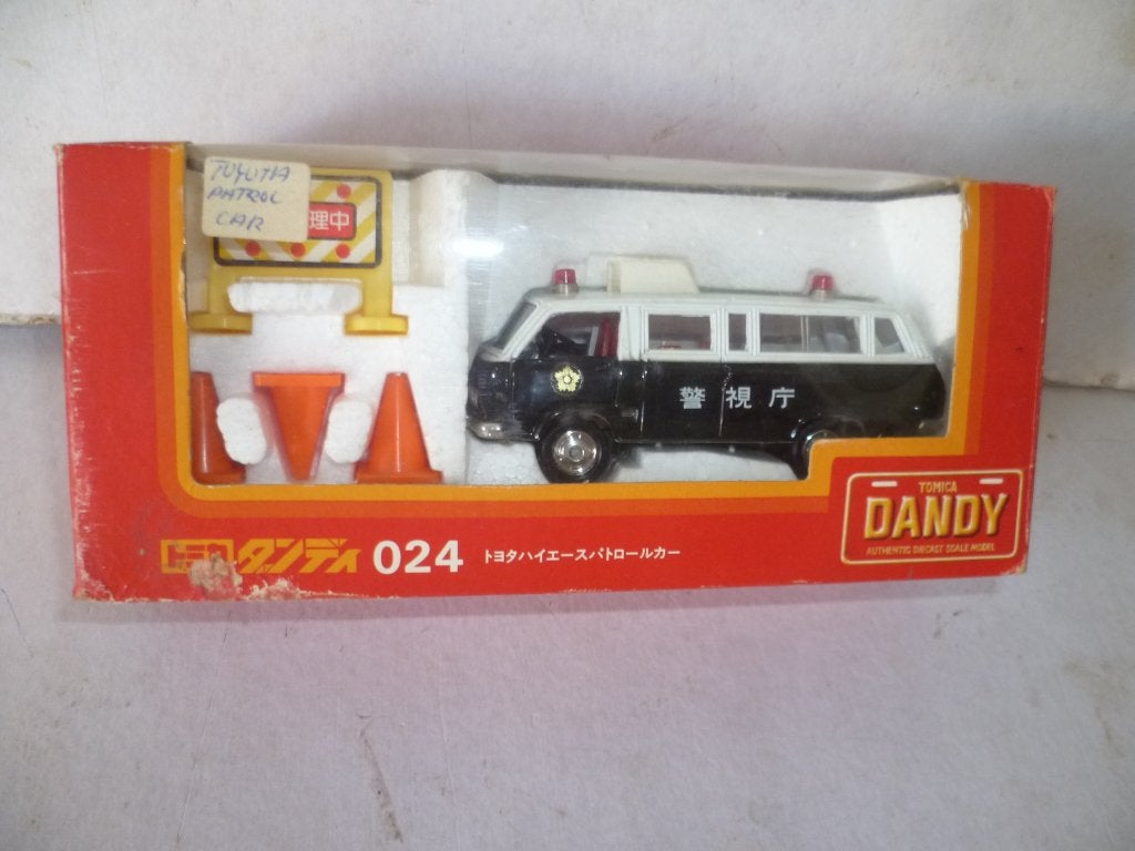 Tomica Dandy 024 Toyota Police Patrol Politie 1:52 modelauto, Ophalen of Verzenden, Nieuw, Auto