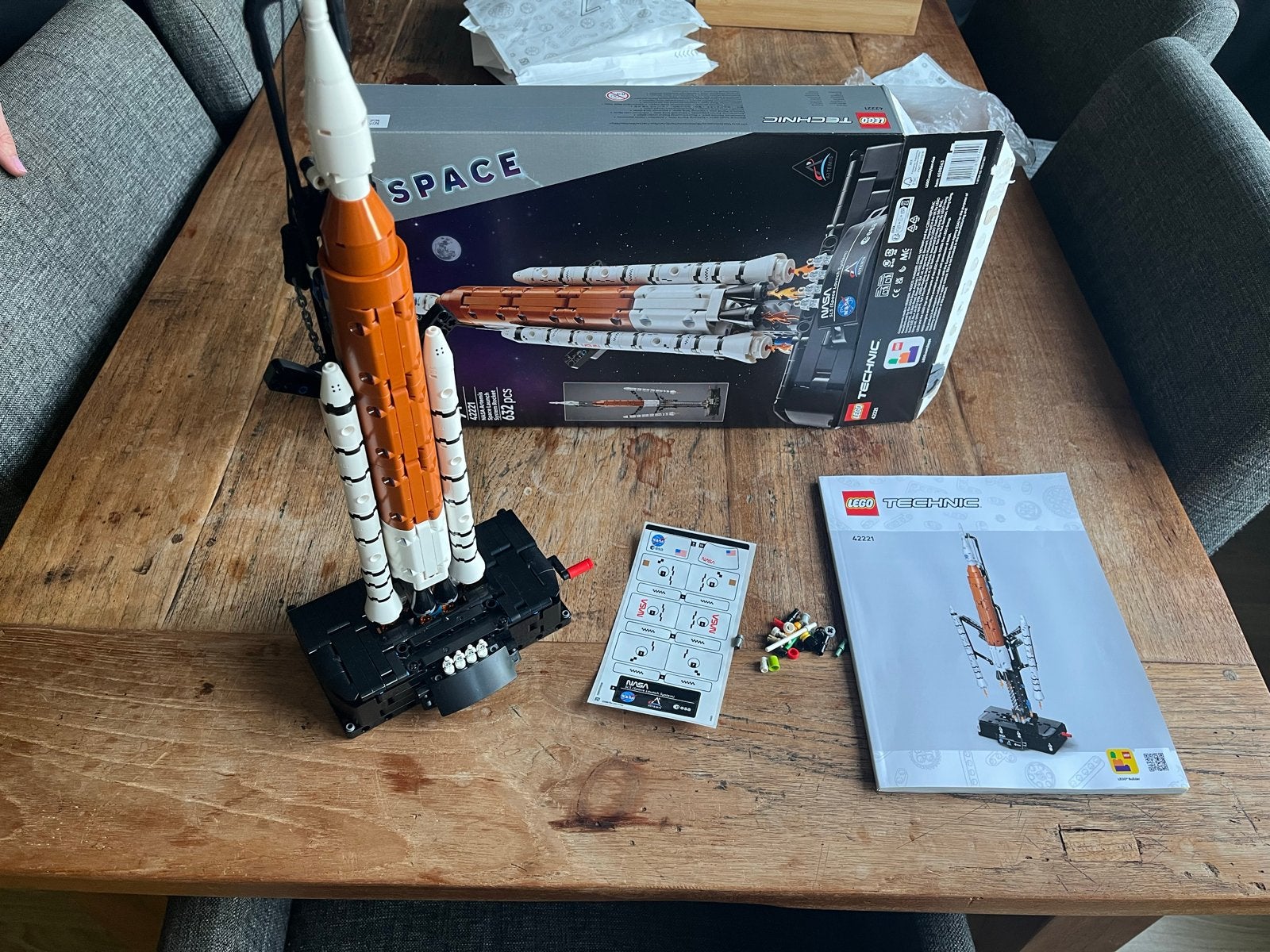 LEGO Technic 42221 NASA Artemis Space Launch System, Ophalen, Zo goed als nieuw, Overige merken