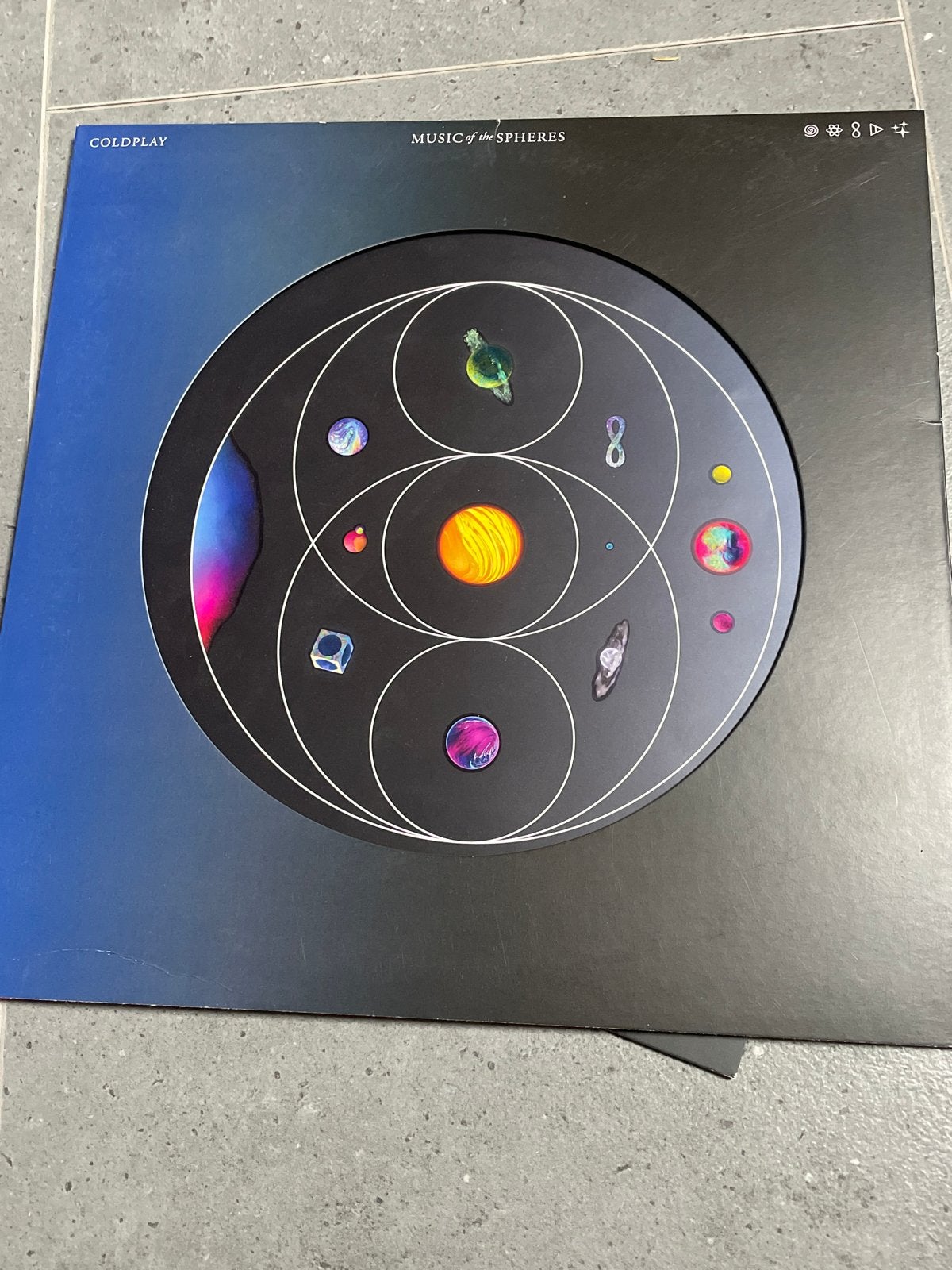 Coldplay - Music of the Spheres LP (Gekleurd Vinyl)