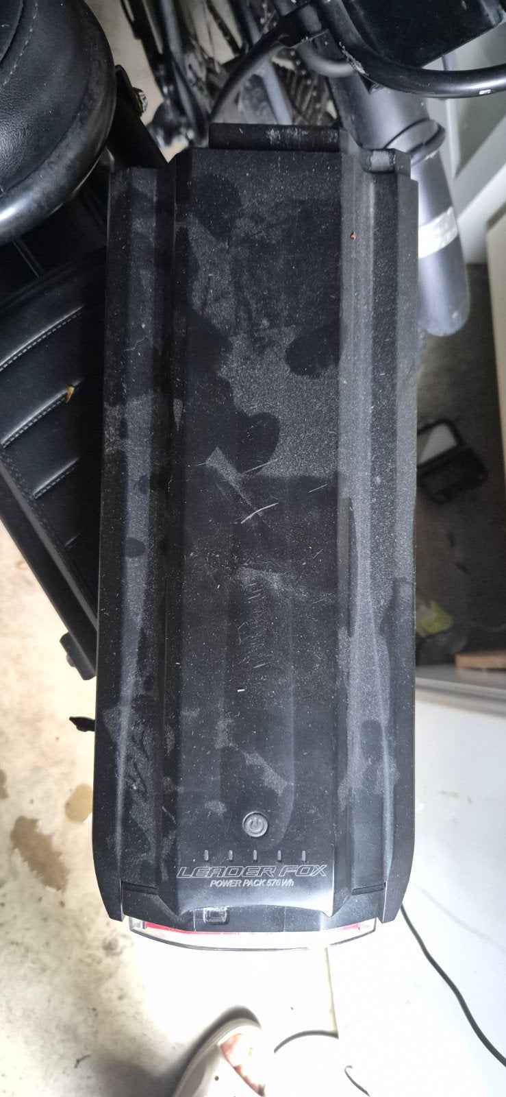 E-bike accu 36V 16Ah Li-ion, Ophalen of Verzenden, Gebruikt