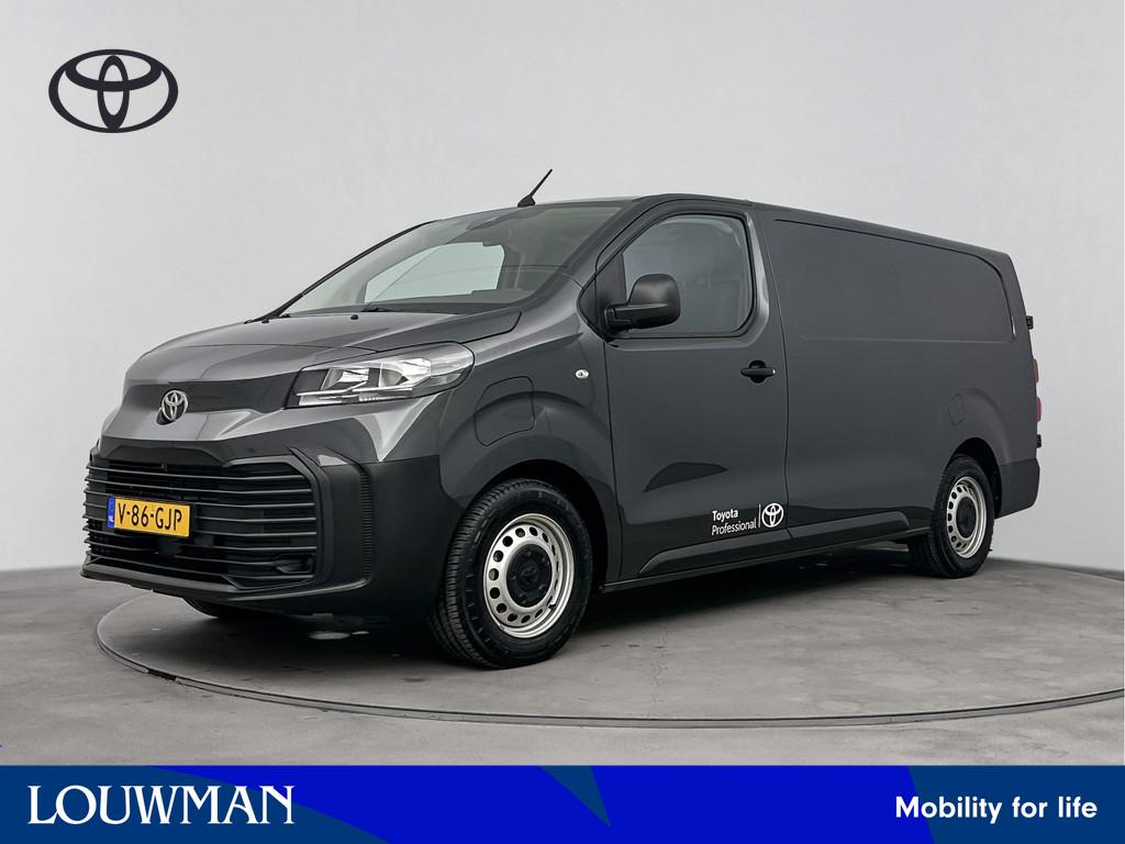 Toyota PROACE Electric Worker Challenger Extra Range Long L2, Auto's, Bestelauto's, Stof, Zwart, 2027 kg, Zwart